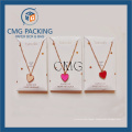 Charm Necklace Display Card Samll Box for Necklace (CMG-059)